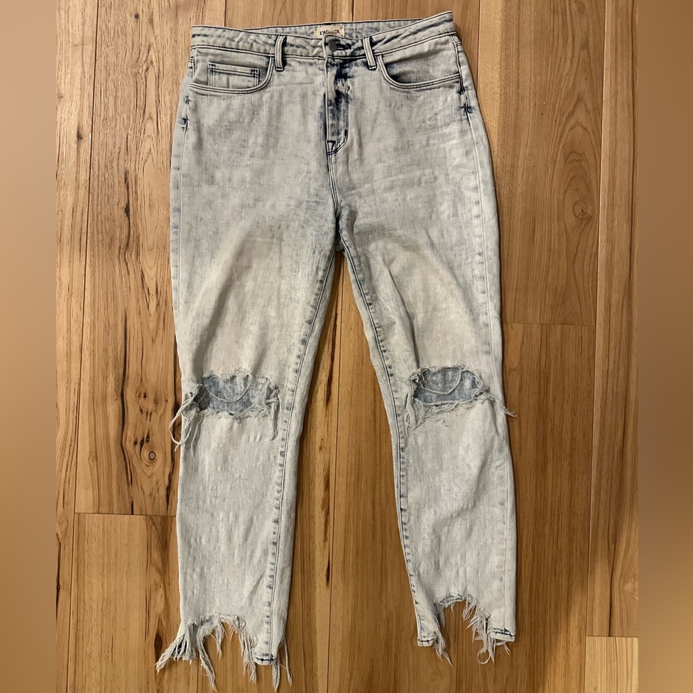 L’Agence Distressed Jeans